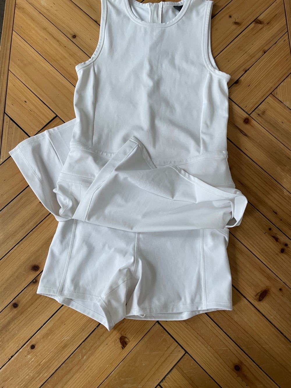 Vuori White Topspin Athletic Mini Dress size S - Picture 6 of 11